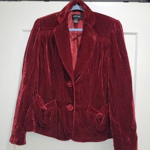 Red Velvet Jacket
